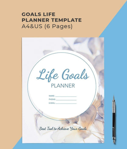 Free Goals Life Planner Template