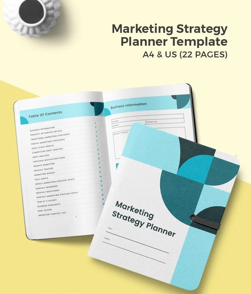 Free Marketing Strategy Planner Template