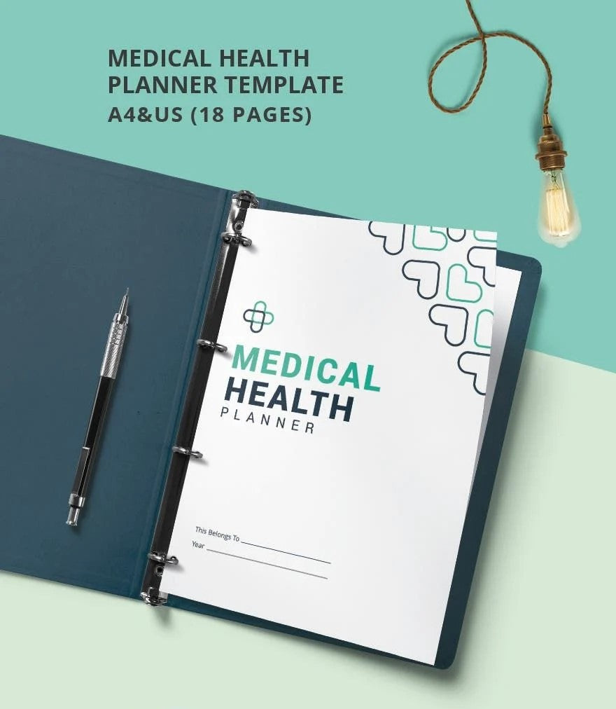 Free Medical Health Planner Template