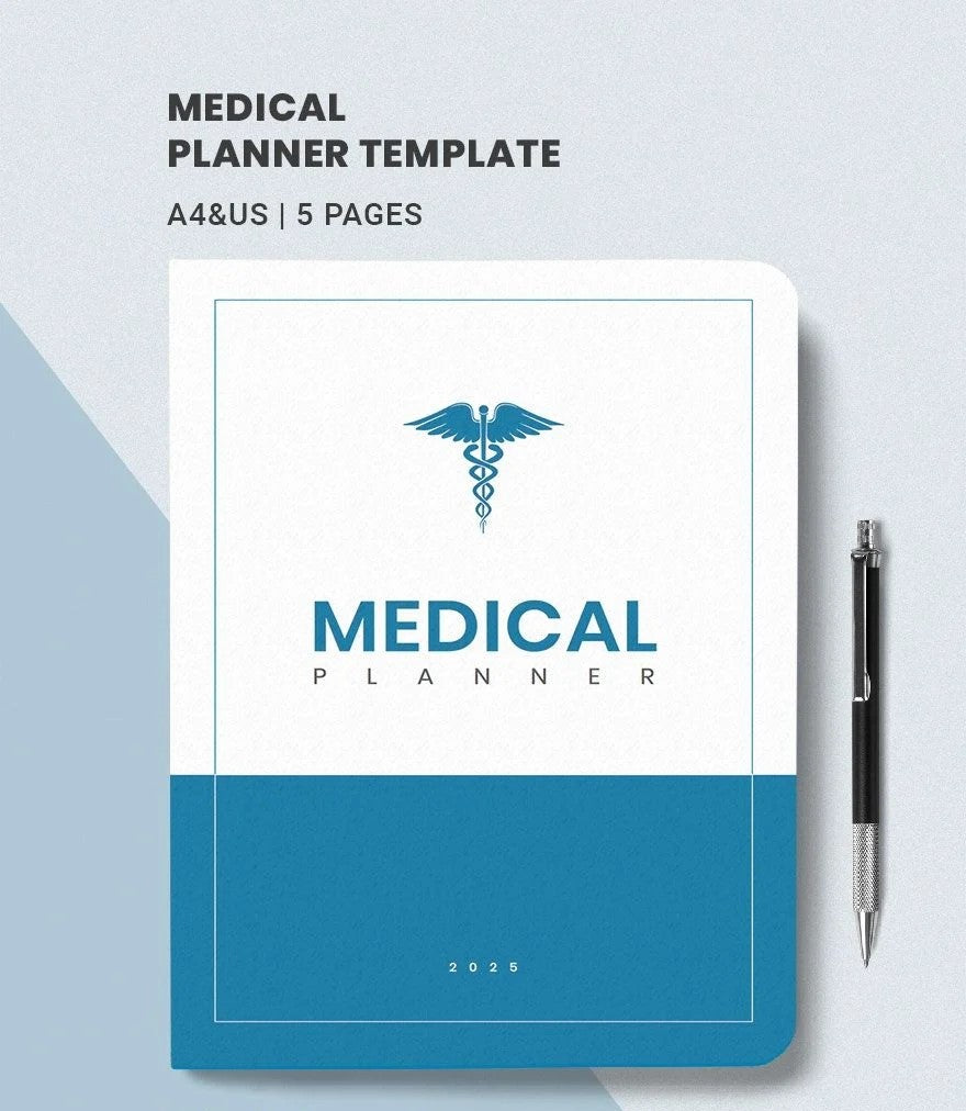 Free Medical Planner Template