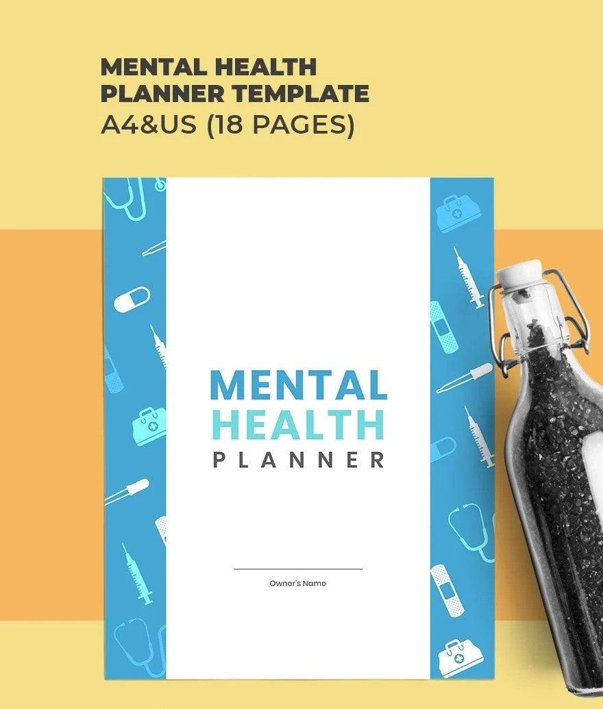 Free Mental Health Planner Template