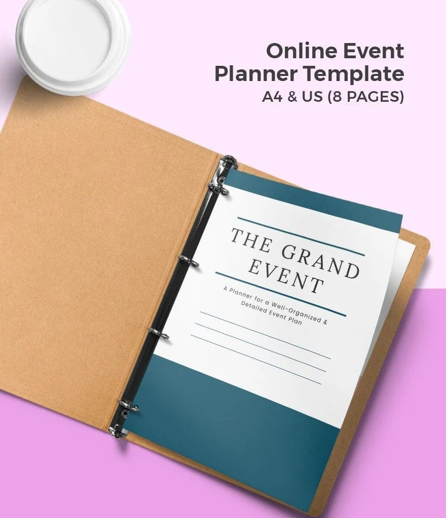 Free Online Event Planner Template